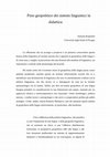 Research paper thumbnail of Peso geopolitico dei sistemi linguistici in didattica