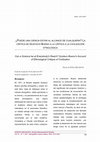 Research paper thumbnail of PUEDE UNA CIENCIA ESTAR AL ALCANCE DE CUALQUIERA? LA CRÍTICA DE GUSTAVO BUENO A LA CRÍTICA A LA CIVILIZACIÓN