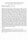 Research paper thumbnail of Carbonate-clay mixing in cataclasite during fault activity