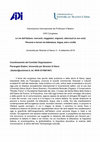 Research paper thumbnail of [CFP] Le vie del lavoro nella cultura italiana contemporanea. Rappresentazioni del mondo del lavoro dagli anni Ottanta ad oggi. XXIII Congresso AIPI "Le vie dell'italiano: mercanti, viaggiatori, migranti, cibernauti (e non solo)", Università per Stranieri di Siena, 5 – 8 settembre 2018