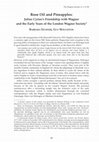 Research paper thumbnail of Rose Oil and Pineapples: Julius Cyriax's Friendship with Wagner and the Early Years of the London Wagner Society 1