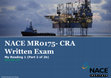 Research paper thumbnail of NACE MR0175-CRA Written Exam My Reading 1 (Part 2 of 2b