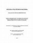 Research paper thumbnail of Gestion humana y el desempeño