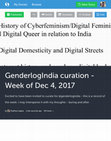 Research paper thumbnail of GenderlogIndia curation - Week of Dec 4, 2017