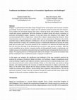 Research paper thumbnail of Traditional and Modern Practices of Cremation: Significance and Challenges 1