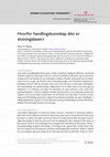 Research paper thumbnail of Hvorfor Handlingskunnskap ikke er Slutningsbasert - NFT-2017-4-04_Holmen.pdf