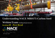 Research paper thumbnail of Understanding NACE MR0175-Carbon Steel Written Exam Welding Requirements Reading 10 CS Post Read