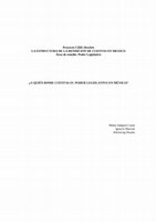 Research paper thumbnail of ¿ A QUIÉN RINDE CUENTAS EL PODER LEGISLATIVO EN MÉXICO?