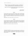 Research paper thumbnail of Pipeño y Terremoto como bebidas nacionales: una reflexión en torno a la patrimonialización y representación de la nación