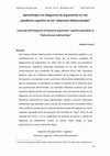 Research paper thumbnail of Aprendizajes con diagramas de argumentos en red: pluralismo cognitivo en las “relaciones bidireccionales”