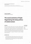 Research paper thumbnail of The_social_semiotics_of_hijab_Negotiatin.pdf