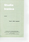 Research paper thumbnail of Compte-rendu de l’ouvrage de Richard G. Hovannisian, Georges Sabagh (ed.), Religion and Culture in Medieval Islam, Cambridge, CUP, 1999, in Studia Iranica 32/1 (2003), p. 153-156.