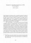 Research paper thumbnail of Apropiacion y Nacionalizacion alimentaria en Chile. El caso Mapuche