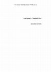 Research paper thumbnail of ORGANIC CHEMISTRY SECOND EDITION