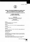 Research paper thumbnail of PPPPTK TK DAN PLB BANDUNG MODUL PROGRAM PEMBINAAN KARIR GURU MELALUI PENINGKATAN KOMPETENSI BAHASA SUNDA SMP KELOMPOK KOMPETÉNSI J