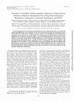 Research paper thumbnail of Genomic variability of Haemophilus influenzae isolated from Mexican children determined by using enterobacterial repetitive intergenic consensus sequences and PCR