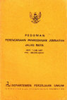 Research paper thumbnail of DEPARTEMEN PEKERJAAN UMUM