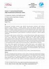 Research paper thumbnail of Strategic Public Management Journal Türkiye ve Amerika Birleşik Devletleri Sağlık Sistemlerinin Karşılaştırmalı Analizi A Comparative Analysis of the Health Systems of Turkey and the United States of America