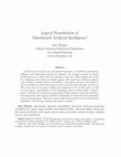 Research paper thumbnail of Logical Foundations of Distributed Artificial Intelligence