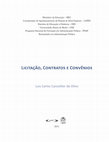 Research paper thumbnail of Licitação, Contratos e Convênios