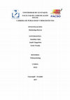 Research paper thumbnail of UNIVERSIDAD DE GUAYAQUIL FACULTAD DE COMUNICACIÓN SOCIAL CARRERA DE PUBLICIDAD Y MERCDOTECNIA INVESTIGACIÓN