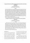 Research paper thumbnail of Pengaruh Perubahan Harga BBM Terhadap Penjualan Sepeda Motor Merek Honda Di Indonesia Muthmainnah The Influence Of Changes Of Fuel Prices On Honda Motorcycle Sales In Indonesia Muthmainnah