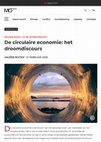 Research paper thumbnail of De circulaire economie - het droomdiscours