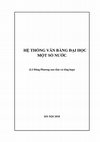 Research paper thumbnail of Hệ thống văn bằng đại học một số nước (Academic degrees in some countries)