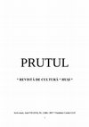 Research paper thumbnail of PRUTUL * REVISTĂ DE CULTURĂ * HUŞI * Serie nouă, Anul VII (XVI), Nr. 2 (60) / 2017 * Fondator Costin CLIT