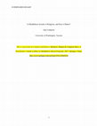 Research paper thumbnail of Chapter: Is Mindfulness Secular or Religious, and Does it Matter