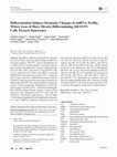 Research paper thumbnail of Differentiation Induces Dramatic Changes in miRNA Profile, Where Loss of Dicer Diverts Differentiating SH-SY5Y Cells Toward Senescence