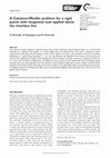 Research paper thumbnail of Grimaldi et al 2015 - A Cattaneo-Mindlin problem for a rigid punch with tangential load applied above the interface line.pdf