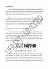 Research paper thumbnail of NESTLE BARU