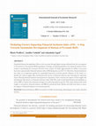 Research paper thumbnail of Mediating Factors Impacting Financial Inclusion Index (FII) -A Step Towards Sustainable Development of Bottom of Pyramid (BoP