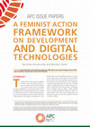 Research paper thumbnail of A feminist framework on development and digital technologies