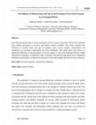 Research paper thumbnail of The Influence of Marital Status and Age on the Perception of Fast Food Consumer in an Emerging Market