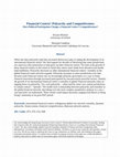 Research paper thumbnail of Financial Centres' Polyarchy and Competitiveness: Does Political Participation Change a Financial Centre's Competitiveness