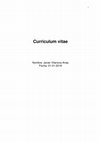 Research paper thumbnail of Curriculum vitae