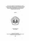 Research paper thumbnail of VISUALISASI ORBITAL ATOM HIDROGEN TANPA GANGGUAN DAN DENGAN GANGGUAN MEDAN LISTRIK (EFEK STARK ATOM HIDROGEN UNTUK KEADAAN EKSITASI PERTAMA) MENGGUNAKAN BAHASA PEMROGRAMAN MATLAB (Skripsi Wahab Abdullah)