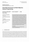 Research paper thumbnail of Stock Risk Assessment via Multi-Objective Genetic Programming