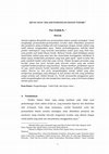 Research paper thumbnail of QIYAS AUSA' DALAM PANDANGAN HASAN TURABI 1