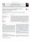 Research paper thumbnail of Supplemental health insurance in the Colombian managed care system: Adverse or advantageous selection