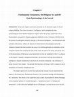 Research paper thumbnail of Fundamental Attunement, the Religious Act and the Onto-Epistemology of the Sacred