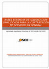 Research paper thumbnail of Bases Estandar AS Servicios