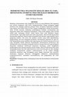 Research paper thumbnail of HERMENEUTIKA NEGOSIATIF KHALED ABOU EL-FADL; MENJUNJUNG OTORITAS TEKS SEKALIGUS MEMBATASI OTORITARIANISME