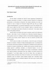 Research paper thumbnail of Apostando por la extensión universitaria desde la filosofía de la educación: una experiencia con funcionarios penitenciarios