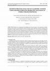 Research paper thumbnail of BUSINESS PROCESS ANALYSIS OF ACADEMIC SYSTEM USING BUSINESS PROCESS MODELING NOTATION AT STMIK STIKOM INDONESIA