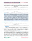 Research paper thumbnail of Effect of Molarity of HCl on Production of Silica (SiO2) From Palm Oil Fuel Ash (POFA