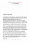 Research paper thumbnail of Il capitale e la storia: appunti