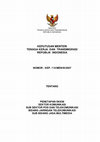 Research paper thumbnail of KEPUTUSAN MENTERI TENAGA KERJA DAN TRANSMIGRASI REPUBLIK INDONESIA NOMOR : KEP. 115/MEN/III/2007 TENTANG PENETAPAN SKKNI SEKTOR KOMUNIKASI SUB SEKTOR POS DAN TELEKOMUNIKASI BIDANG JARINGAN TELEKOMUNIKASI SUB BIDANG JASA MULTIMEDIA